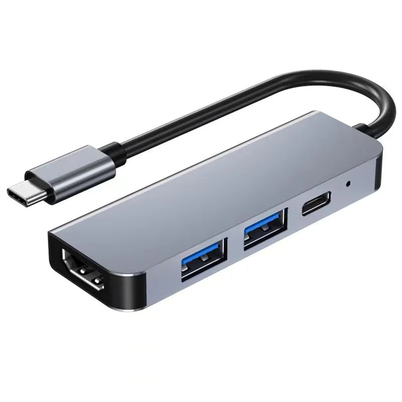 Adaptateur USB-Dock Station-Hub Multifonction Type C Aluminum jusqu'a 12 Ports