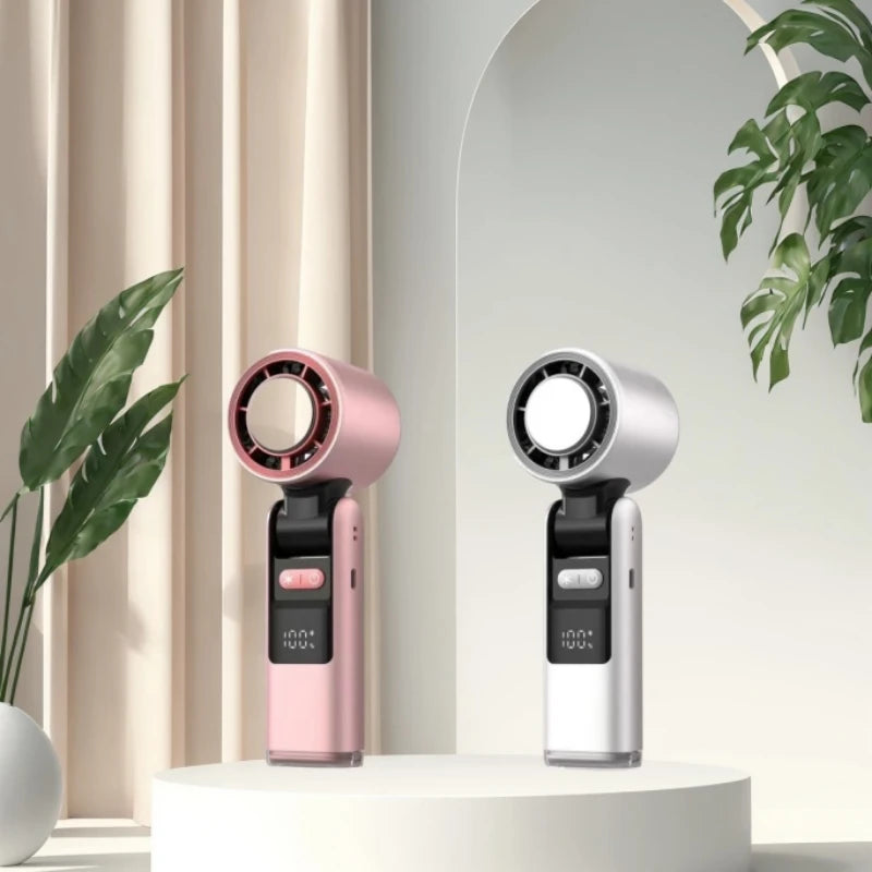 Mini ventilateur Turbo haute vitesse portable avec option refroidissement de l'air