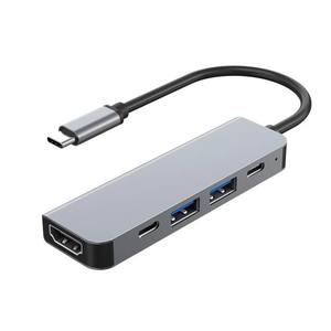 Adaptateur USB-Dock Station-Hub Multifonction Type C Aluminum jusqu'a 12 Ports